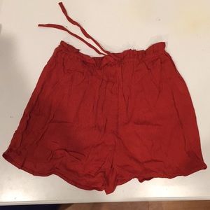 Rust colored shorts
